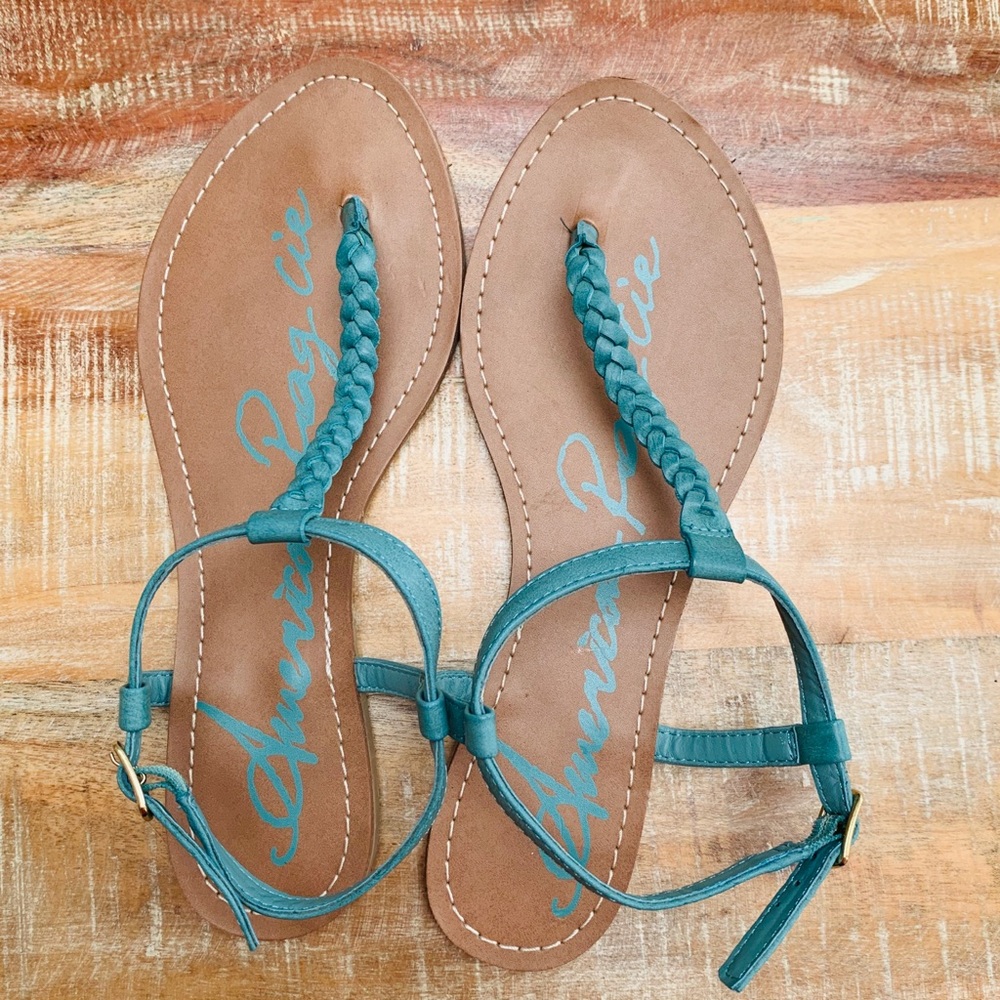Braided sandals